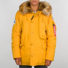 Alpha Industries Winterjacke Polar gelb Herren